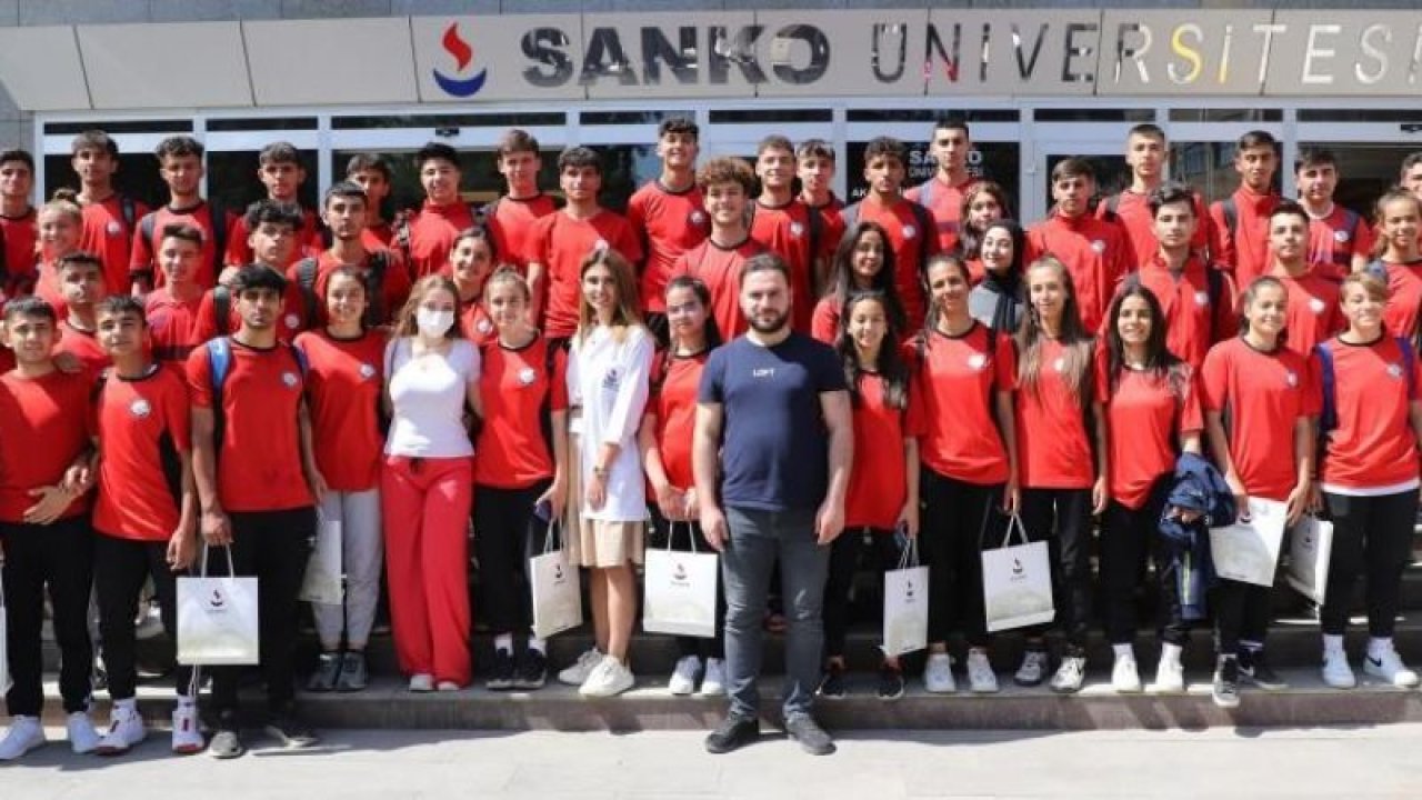 Adil Sani Konukoğlu Spor Lisesi öğrencileri SANKO’da