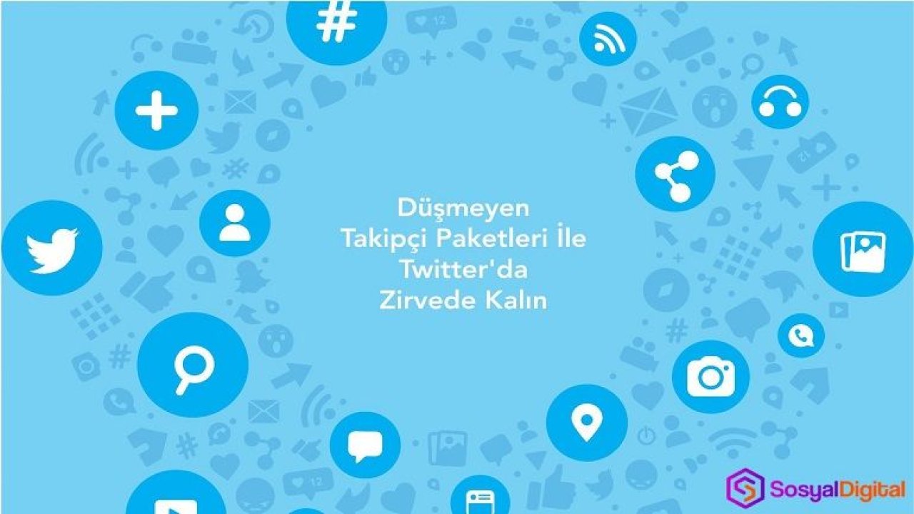 Düşmeyen Takipçi Paketleri ile Twitter'da Zirvede Kalın