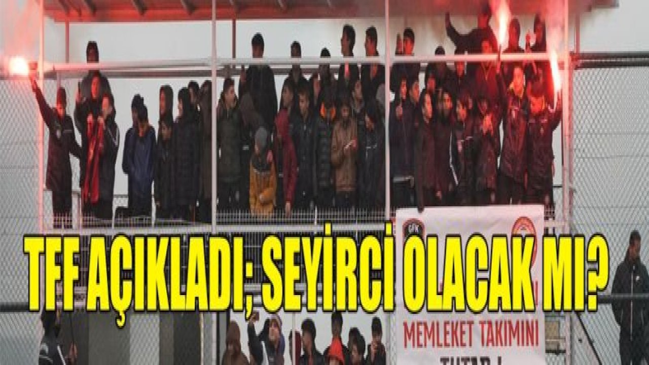 TFF AÇIKLADI; Ligler seyircisiz olacak