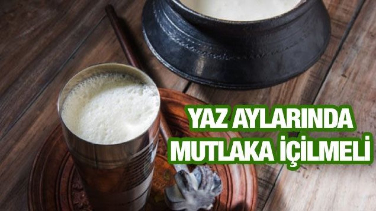 Sıcak Havalarda Ayran İçmenin İnanılmaz Faydaları