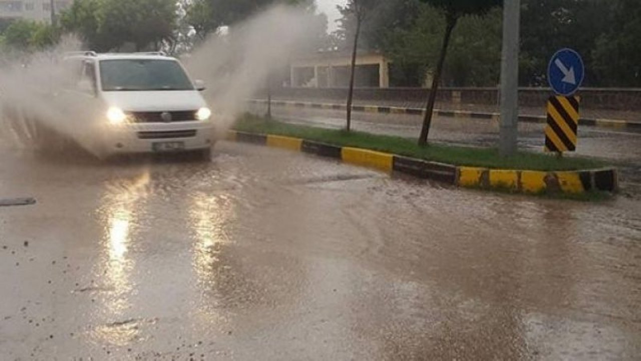 Gaziantep'te Sağanak Yağış gelecek! Gaziantep Dikkat! Çok kuvvetli sağanak yağış geliyor....