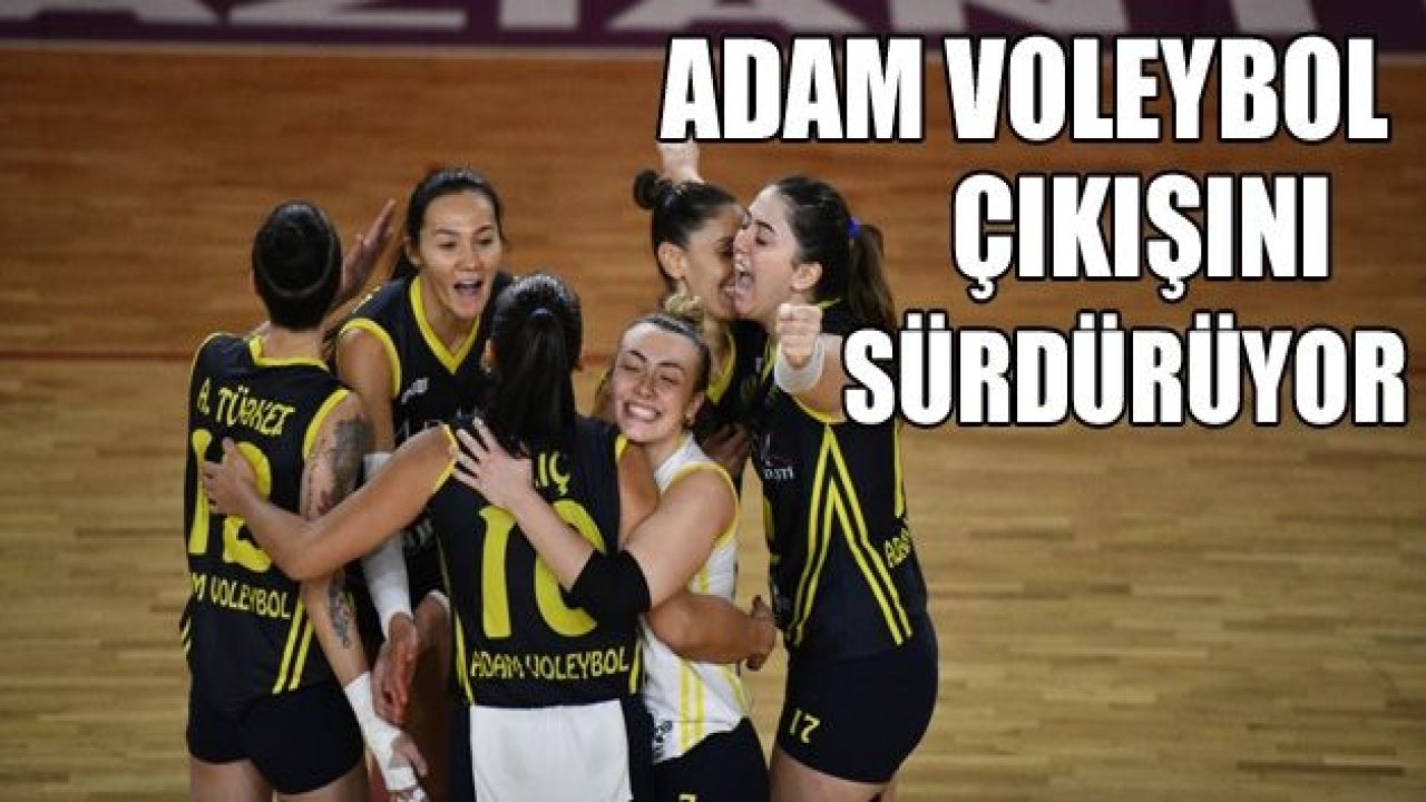 ADAM VOLEYBOL ÇIKIŞINI SÜRDÜRDÜ 1-3