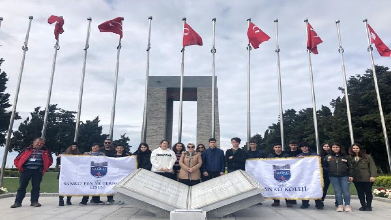 SANKO ÖĞRENCİLERİ ÇANAKKALE'DE