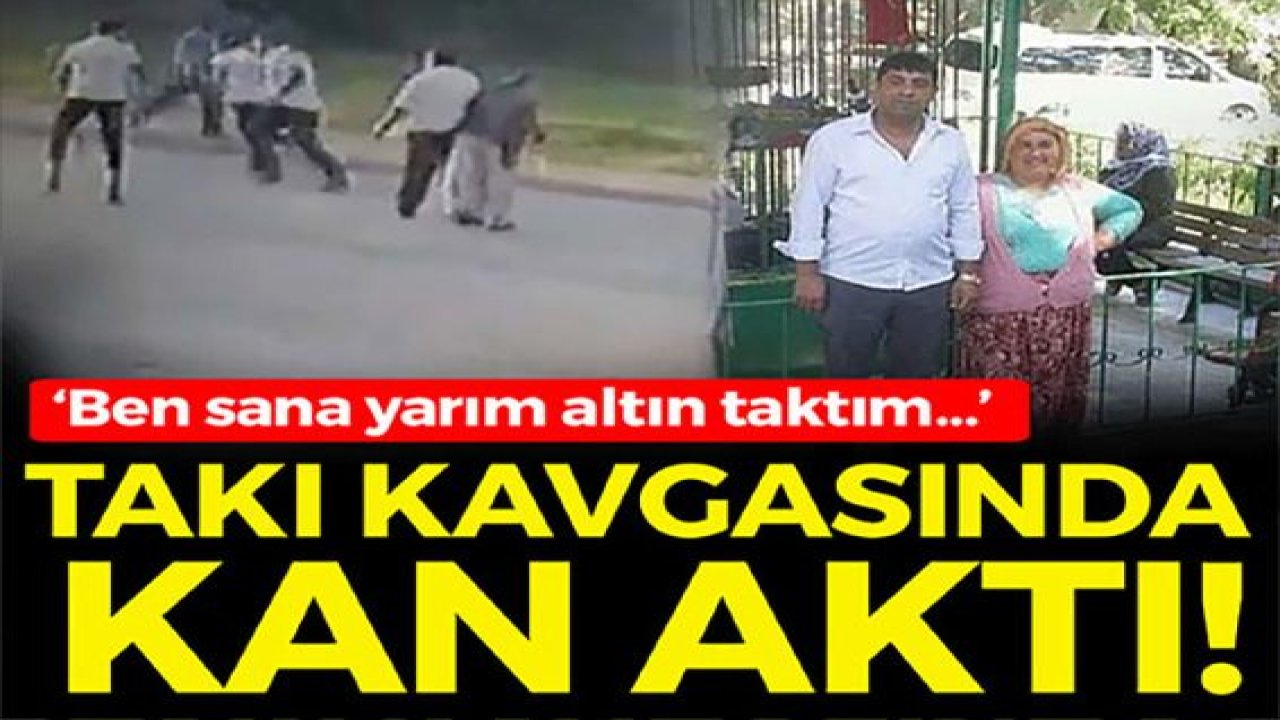 Düğünde çıkan ’Ben sana yarım taktım, sen niye bana çeyrek taktın?’ kavgası cinayetle bitti