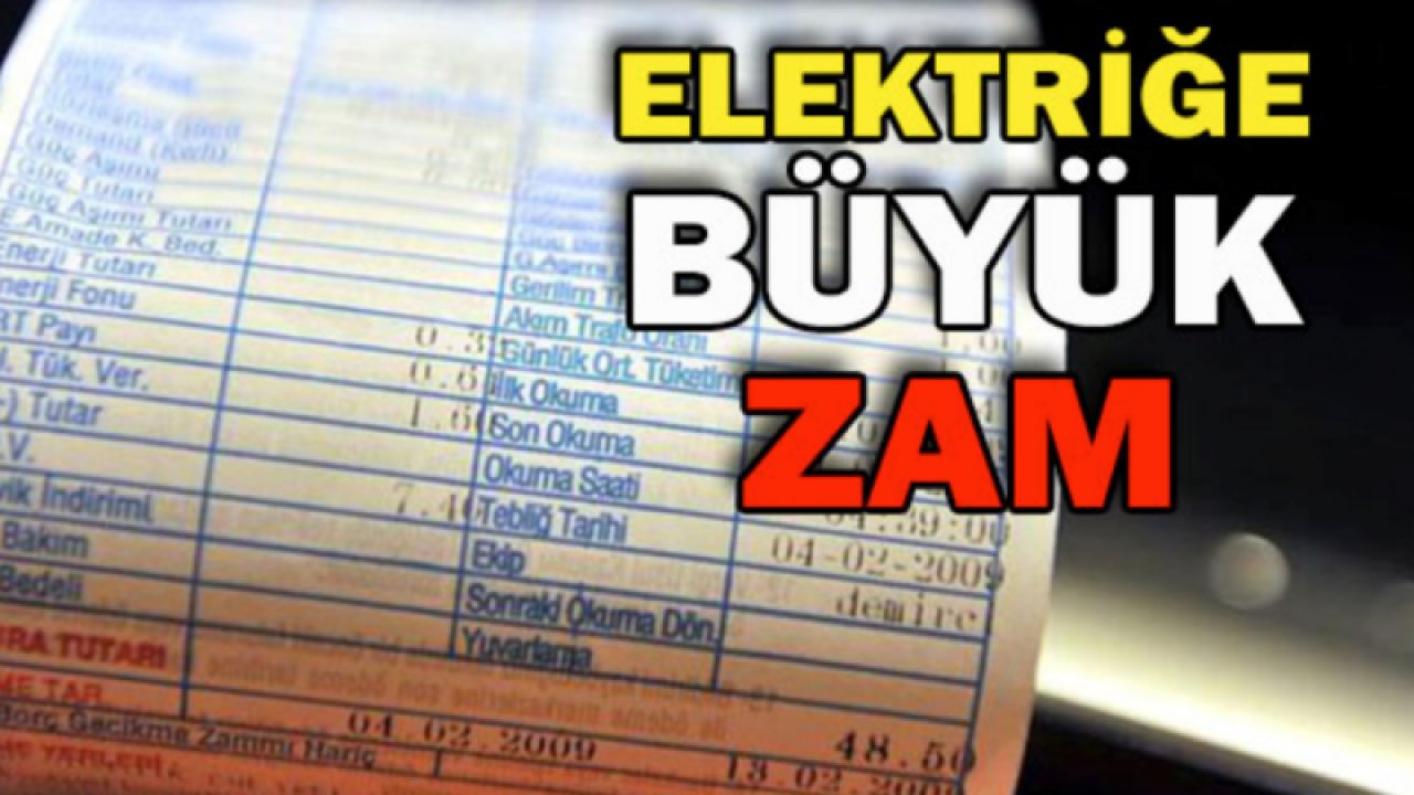 Artık mum ışığında oturma vakti geliyor! Elektriğe en az yüzde 30 zam geliyor ...