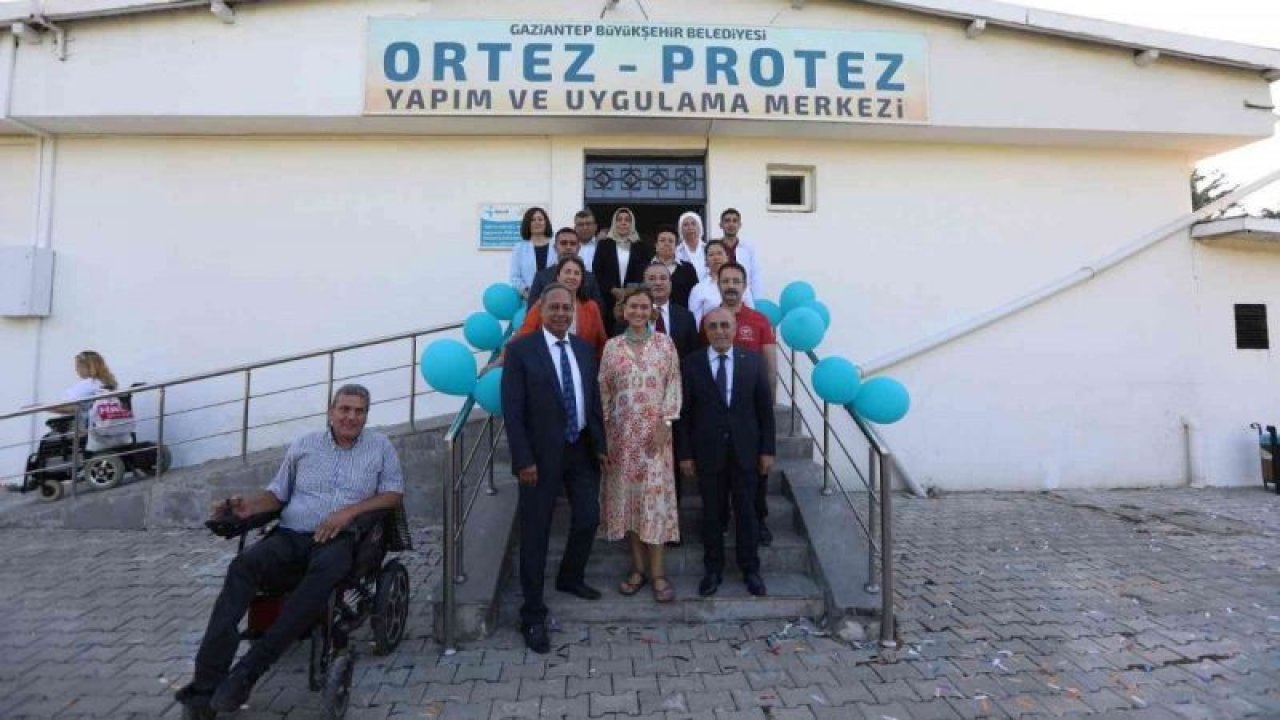 Ortez-Protez yapım ve uygulama merkezi açıldı