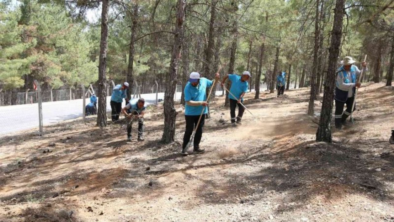 Gaziantep’te orman yangınlarına karşı tedbirler arttı