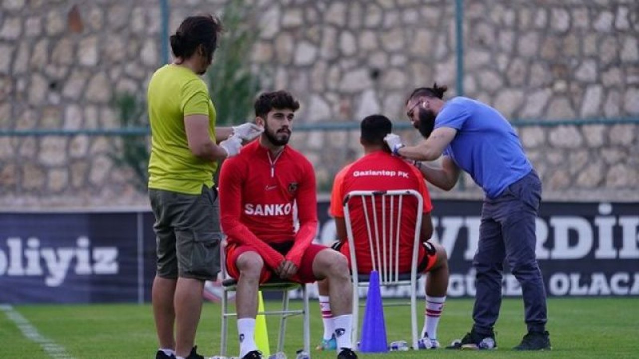 Gaziantep FK'da futbolcular laktak testinden geçti