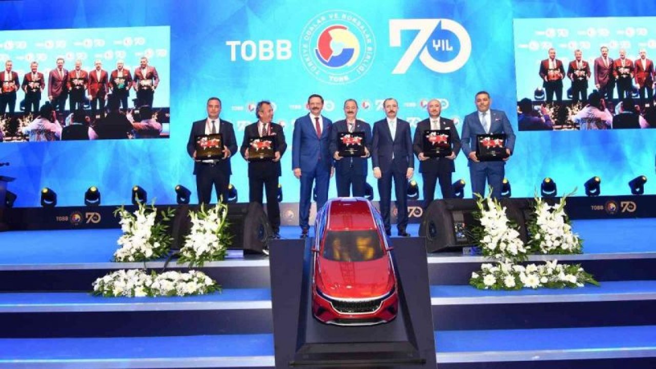 TOBB’un 70. yılında GSO’ya gururlandıran ödül