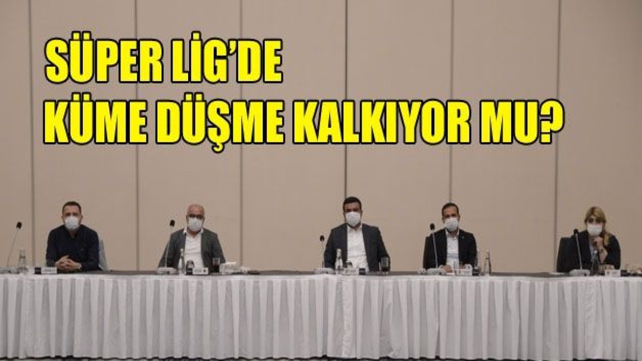 Küme düşme kaldırılsın, yabancı kuralı 1 yıl ertelensin