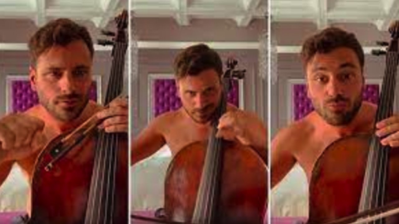 Dünyaca ünlü çellist, Stjepan Hauser Tarkan'ın ‘Şımarık’ şarkısını yorumladı. İşte O Efsane Anlar