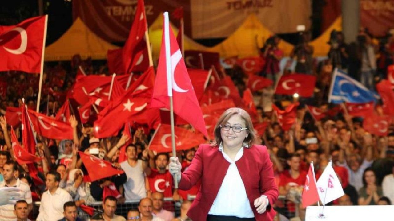 Başkan Fatma Şahin’den 15 Temmuz Demokrasi ve Milli Birlik Günü mesajı