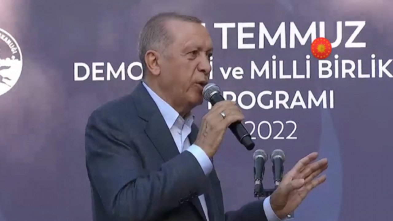 Cumhurbaşkanı Erdoğan'dan KYK faiz açıklaması