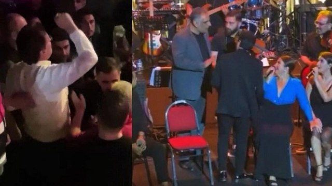 Sibel Can, Edremit Belediye Başkanı CHP'li Hasan Arslan'ın konserde taşkınlık çıkartmasıyla neye uğradığını şaşırdı.Sibel Can konsere ara verdi: Vatandaşlar yuhaladı!