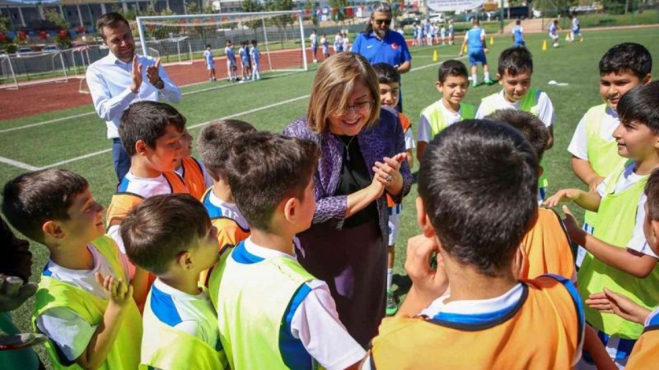 Başkan Şahin’den yaz kurslarından yararlanan çocuklara ziyaret