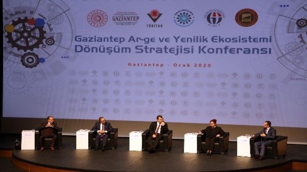 Dağlı "Gaziantep Ar-Ge ve Yenilik Ekosistemi Dönüşüm Stratejisi" konferansında konuştu