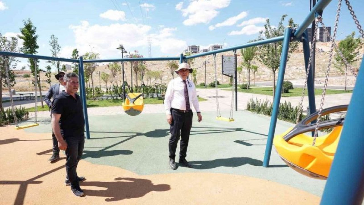 Şehitkamil’den Karacaahmet Mahallesine yeni park