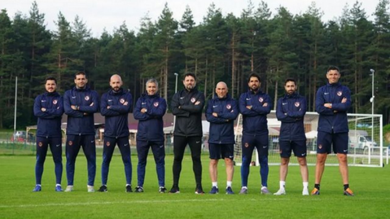 Gaziantep FK'da Teknik ekip tam kadro