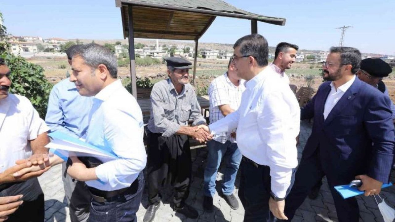 Gaziantep Ak Parti Milletvekili Şahin ile Gaziantep Şehitkamil Belediye Başkan Fadıloğlu, istek ve talepleri dinledi