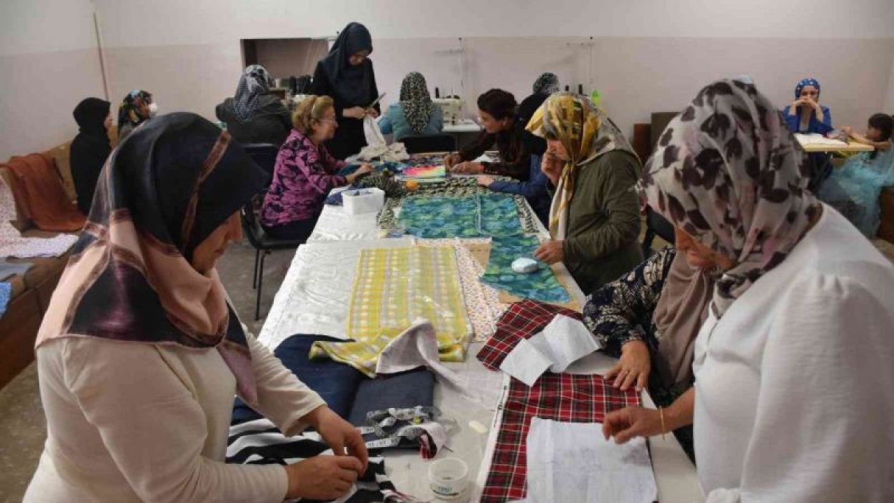 Gaziantep Şahinbey Belediyesinden Kadınlara Büyük Destek Projesi 'Hem meslek öğreniyorlar hem de para kazanıyorlar'