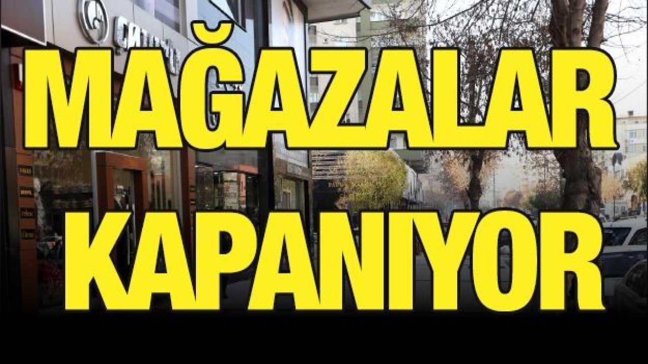 Mağazalar kapanıyor