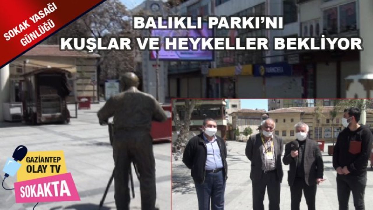 Balıklı Parkını Kuşlar Ve Heykeller Bekliyor...Vido İzle...