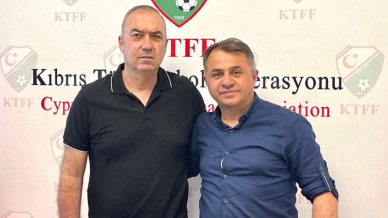 FK TİKVEŞ 1930 Yönetim kurulu üyesi Bekir AYAZ K.K.T.C. Futbol Federasyon başkanı Hasan SERTOĞLU’na ziyaret