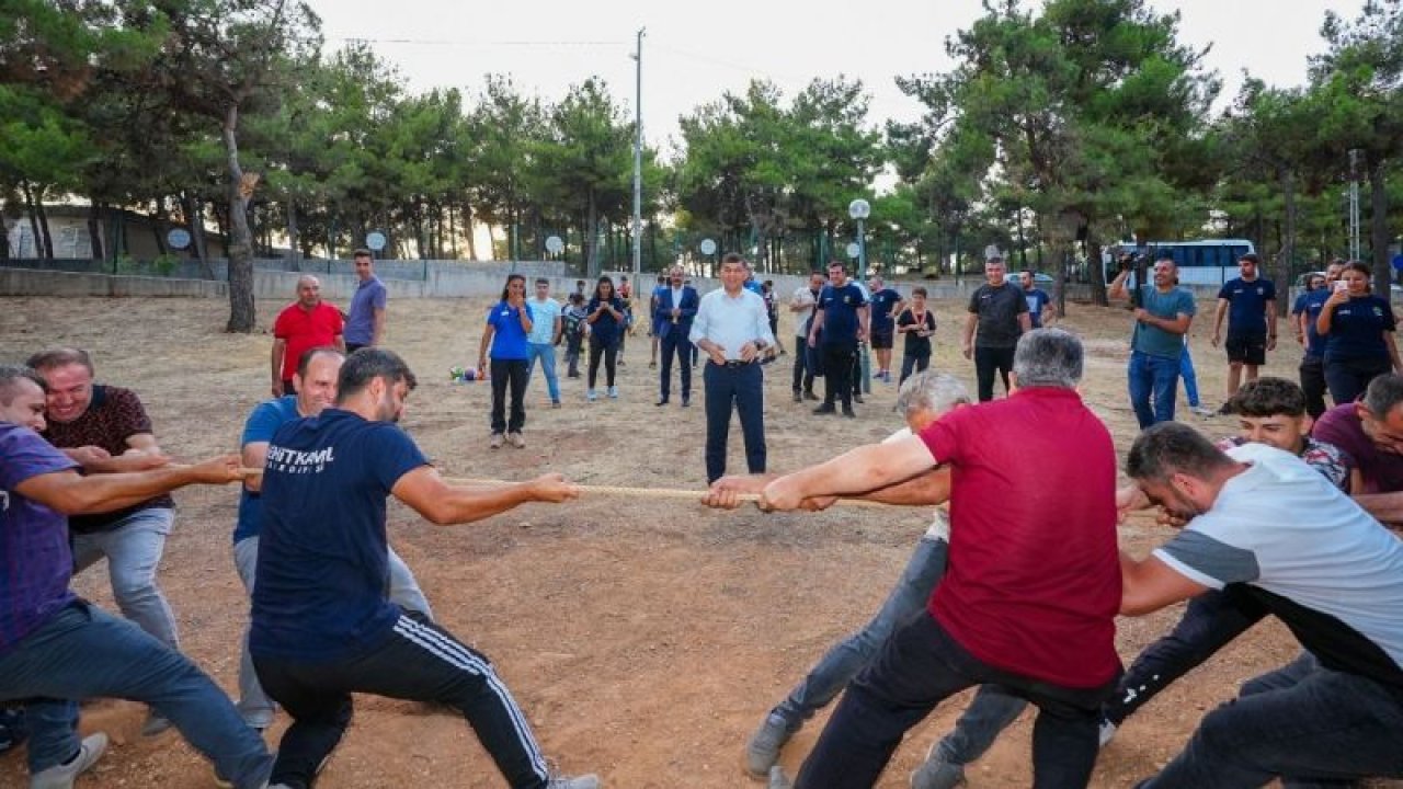 Şehitkamil'de babalar ve çocuklar Gençlik Kampı’nda buluştu