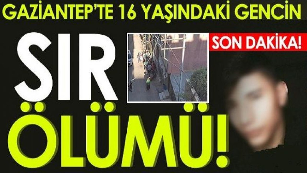 Gaziantep'te lise öğrencisi 16 yaşındaki A.K. isimli bir genc evinde intihar etti...