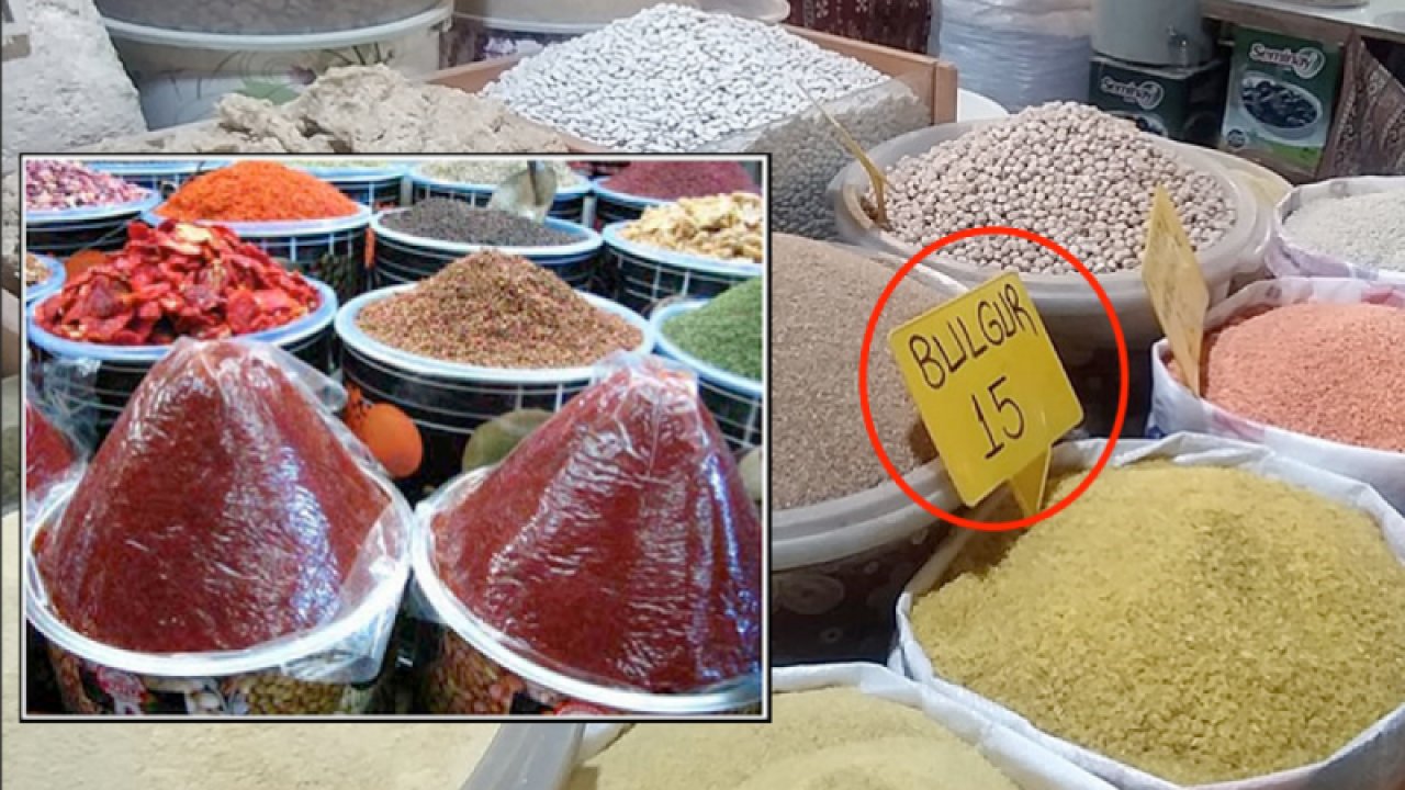 Gaziantep'te Antep Salçası Zam Rekoru Kırdı...Bulgur Fiyatlarıda cep Yakıyor! Bu Kış Antep'te Zor Geçecek