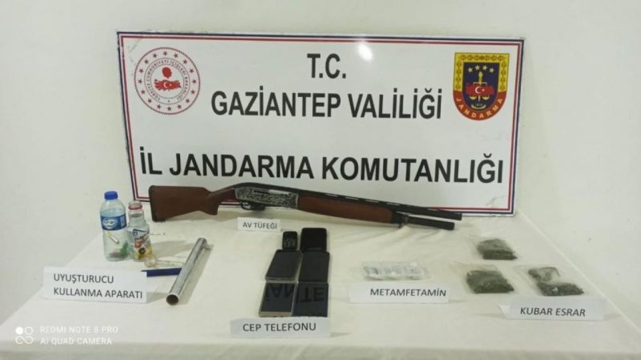 Gaziantep’te uyuşturucu ticareti yapan 4 şahıs tutuklandı