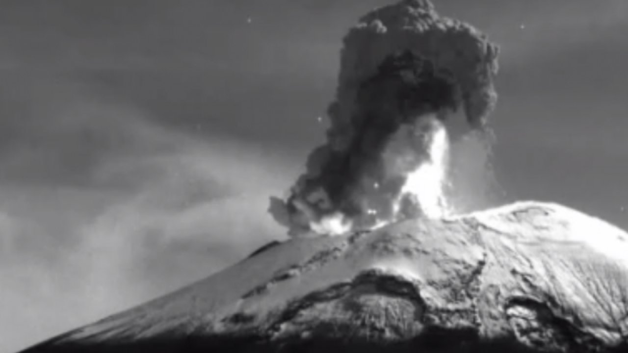 Popocatepetl Yanardağı’nda 11 günde 6. patlama