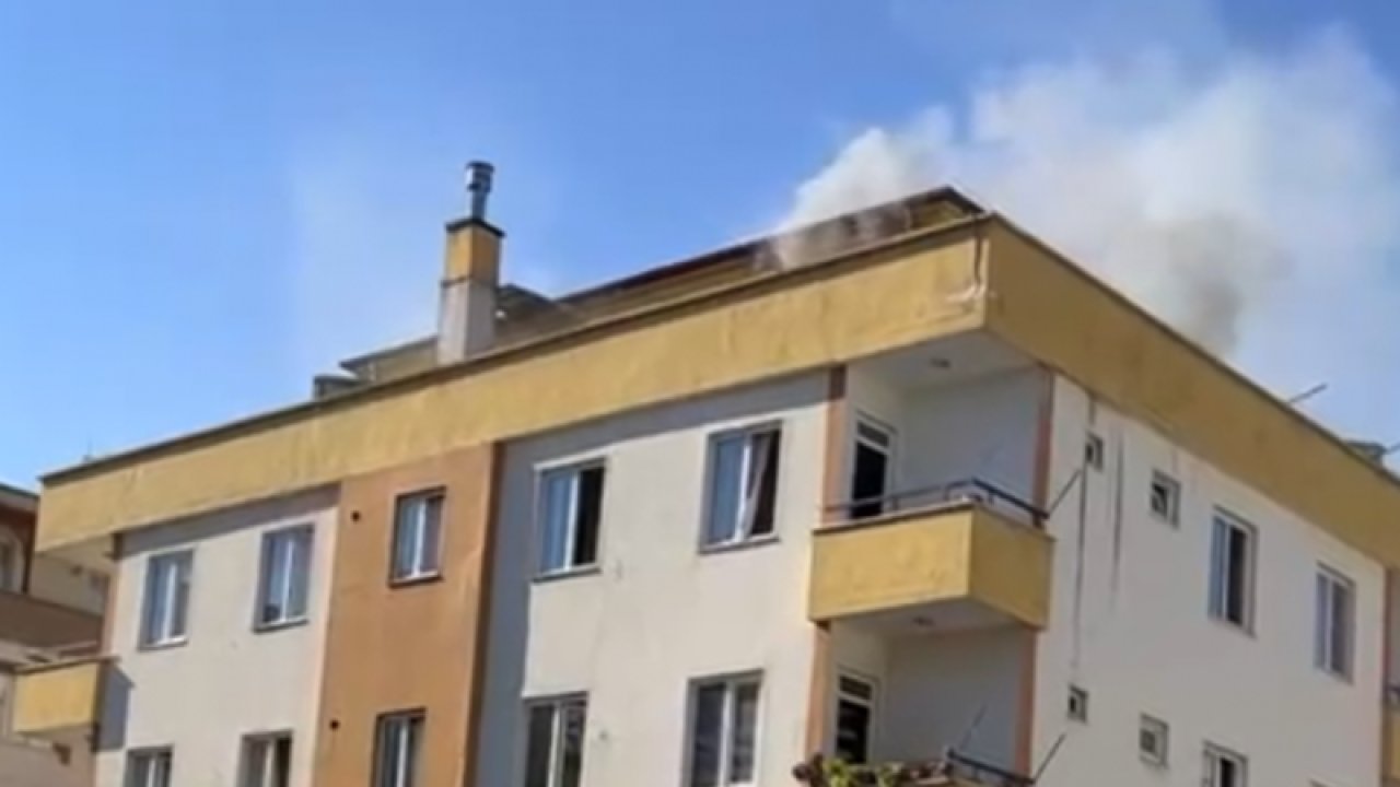 Gaziantep Üniversitesi Civarında Korkutan Yangın... Video Haber