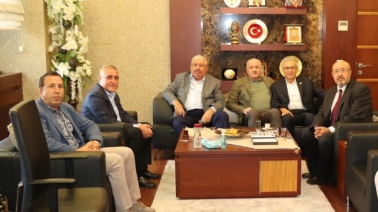 MHP Teşkilatlardan Sorumlu Genel Başkan Yardımcısı Prof. Dr. Edip Semih Yalçın ve Atay’dan Cengiz Şimşek’e ziyaret