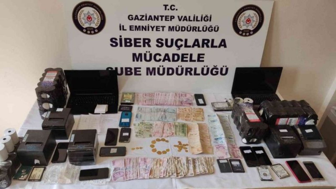 Gaziantep’te kumar ve yasa dışı bahis operasyonunda binlerce lira, altın ve döviz ele geçirildi: 15 gözaltı