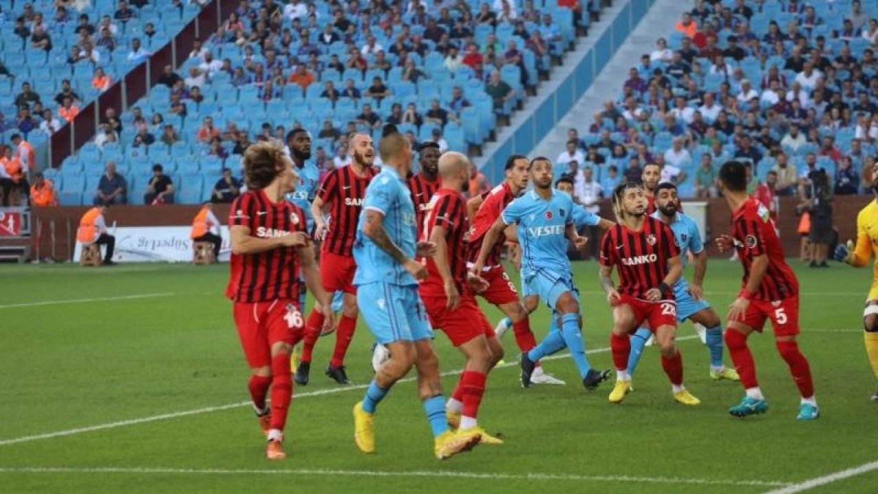 Trabzonspor-Gaziantep FK maçında ilginç istatistik  dünya rekoru kırıldı... Maç kayıp zaman ile tarihe geçti