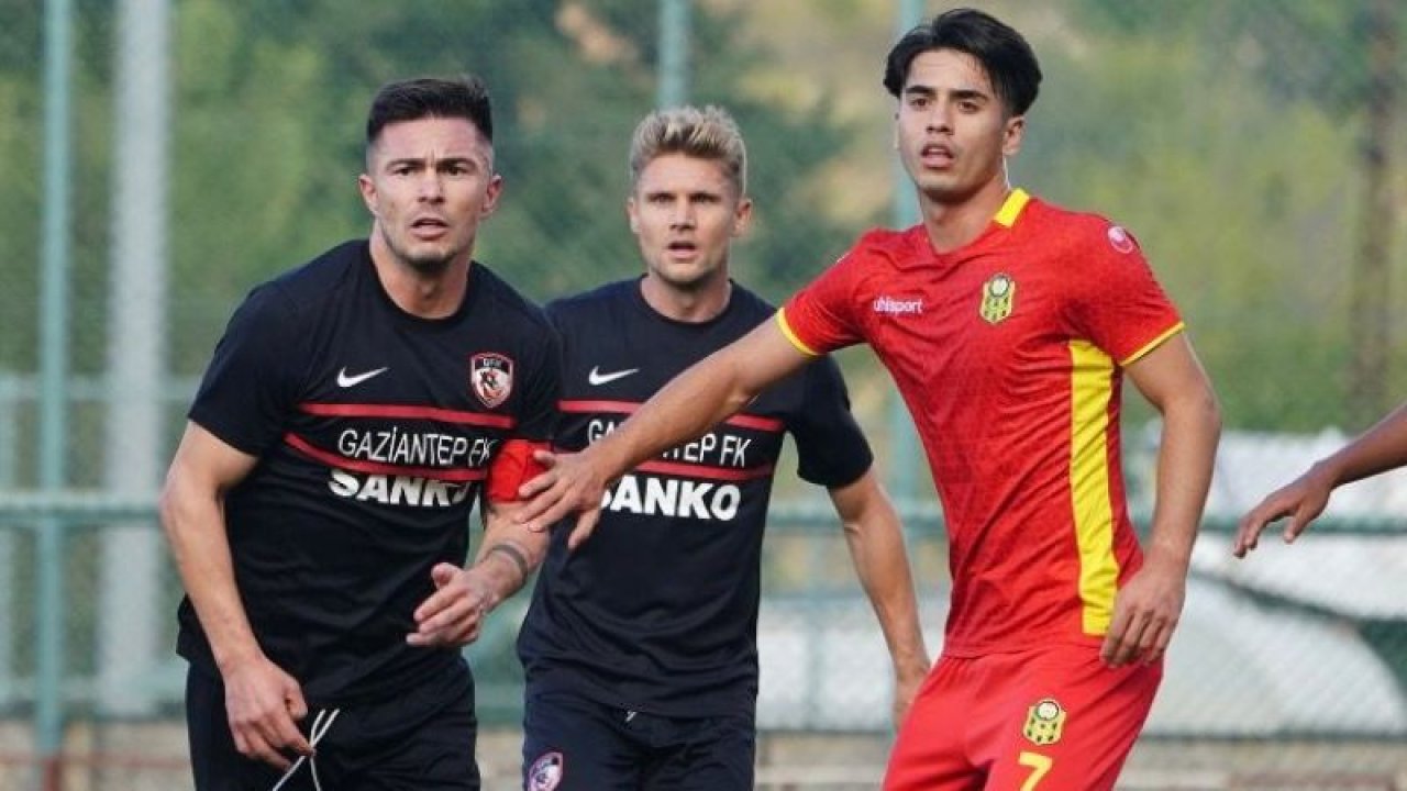 Gaziantep FK hazırlık maçında 1-1 berabere kaldı