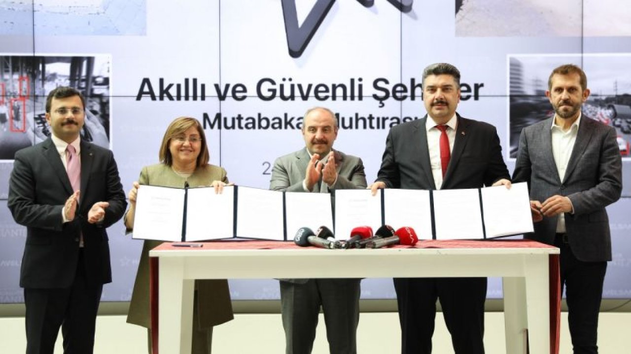 Gaziantep Büyükşehir Belediyesi ile Havelsan arasında akıllı kamera protokolü imzalandı