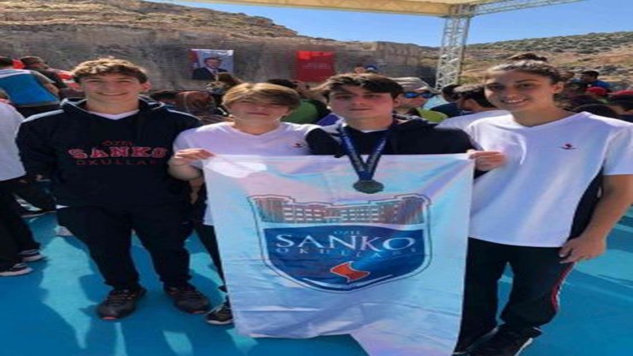 “Uluslararası Rumkale Su Sporları Festivali” programında SANKO Okulları beş derece ile döndü