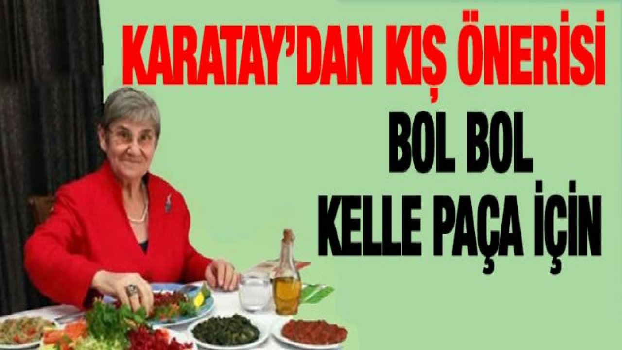 Canan Karatay'dan kış tavsiyeleri