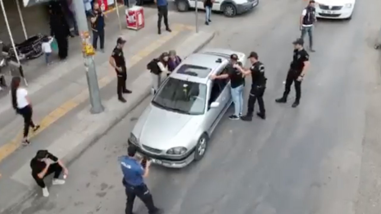 Gaziantep'te polis ekipleri okul çevrelerinde denetim yaptı