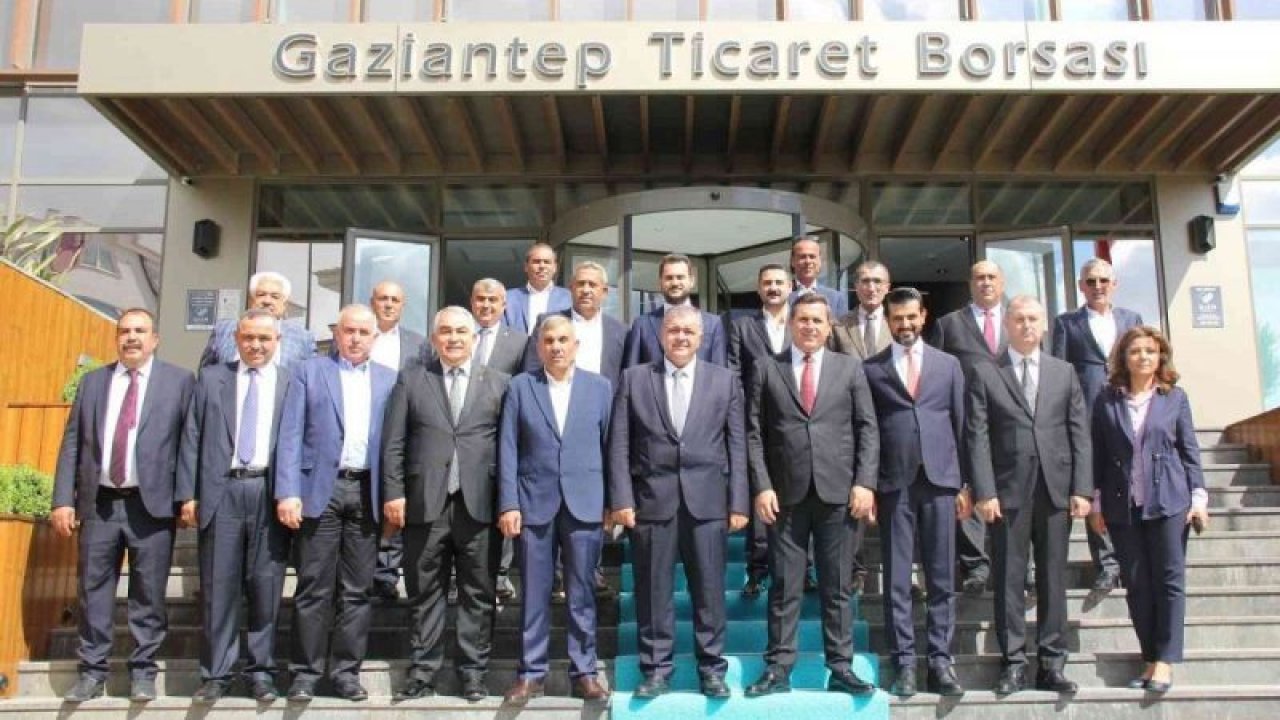 Gaziantep Ticaret Borsası 'nda(GTB) Tiryakioğlu ve Akıncı yeniden başkanlığa seçildi