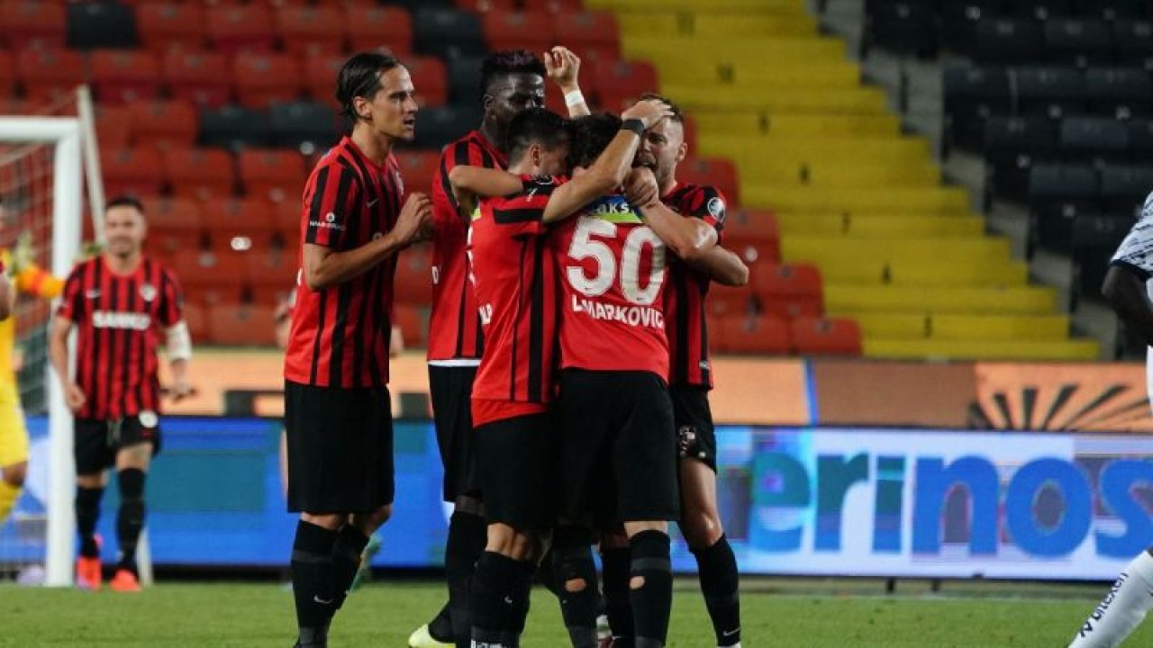 Gaziantep FK tek atıp, puan kazanıyor