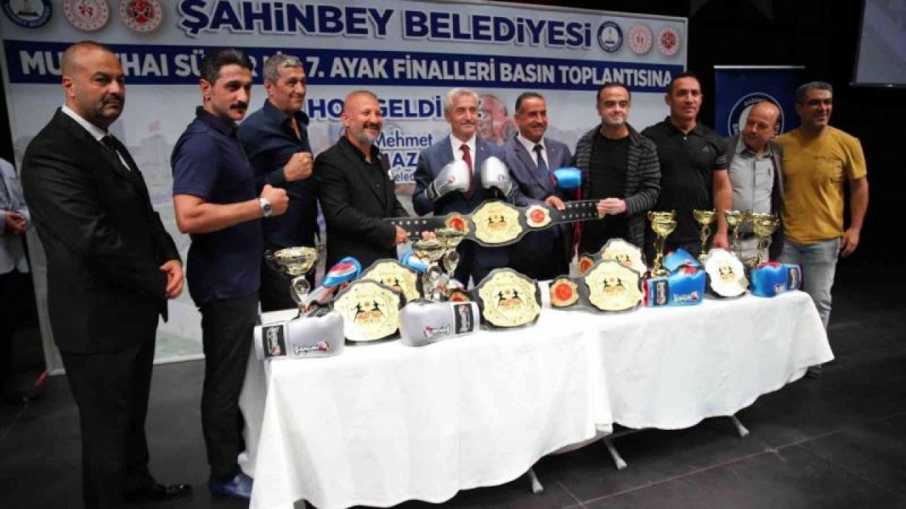 Şahinbey'de muaythai heyecanı