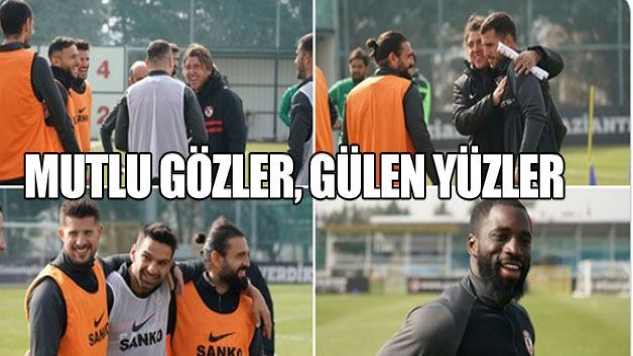 Mutlu gözler, gülen yüzler