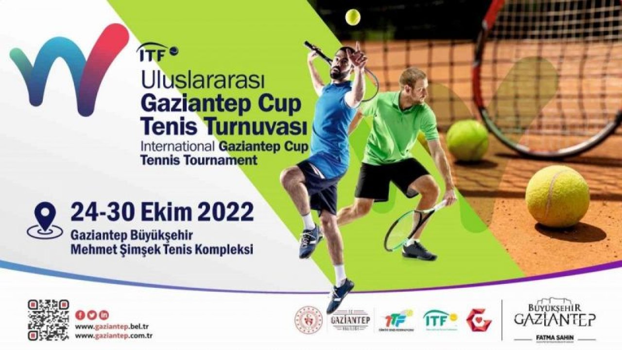 Gaziantep’te tenis turnuvası yapılacak