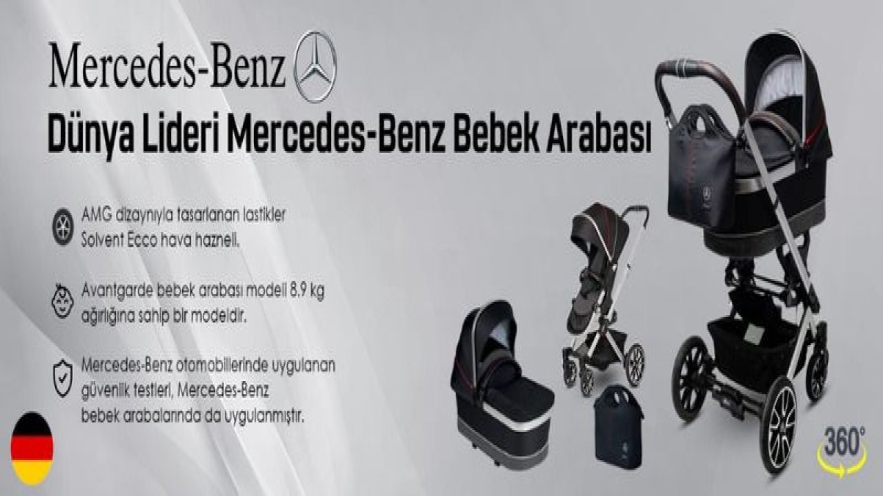 Mercedes Bebek Arabası Çeşitleri Kullanışlılık Sağlıyor