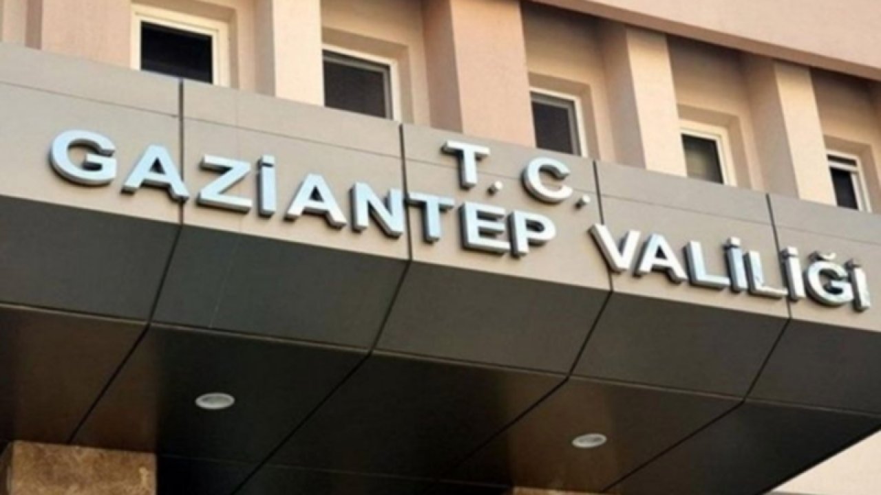 Gaziantep Valiliğinden Yasak Kararı... Gaziantep'te bir hafta boyunca....