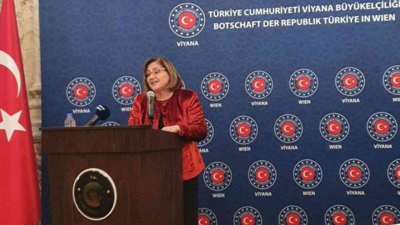 Başkan Fatma Şahin, Viyana'da Türk Sivil Toplum Kuruluşu temsilcileriyle buluştu