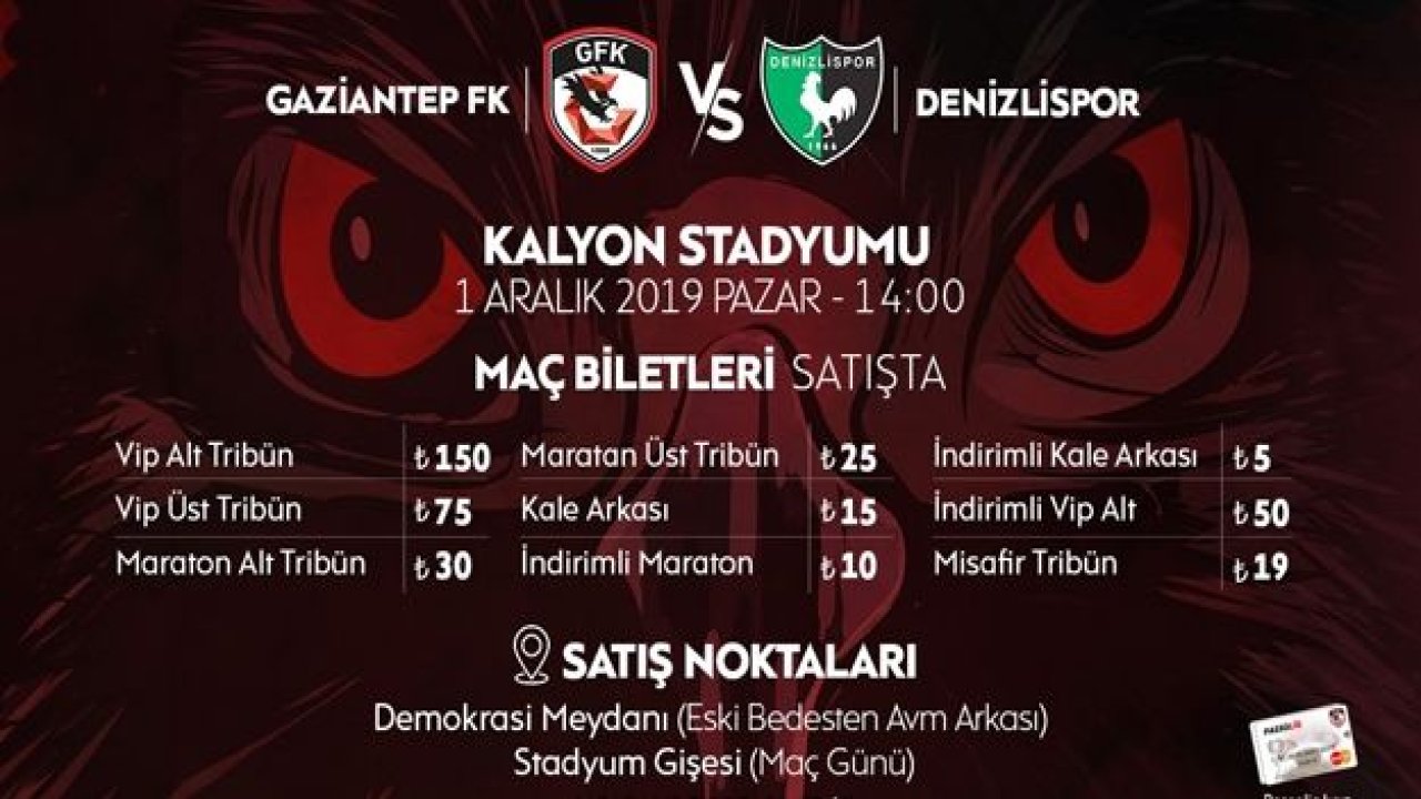 Denizlispor biletleri satışa çıktı